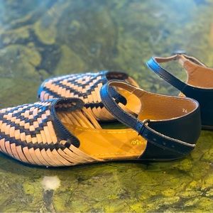Hand made leather shoes